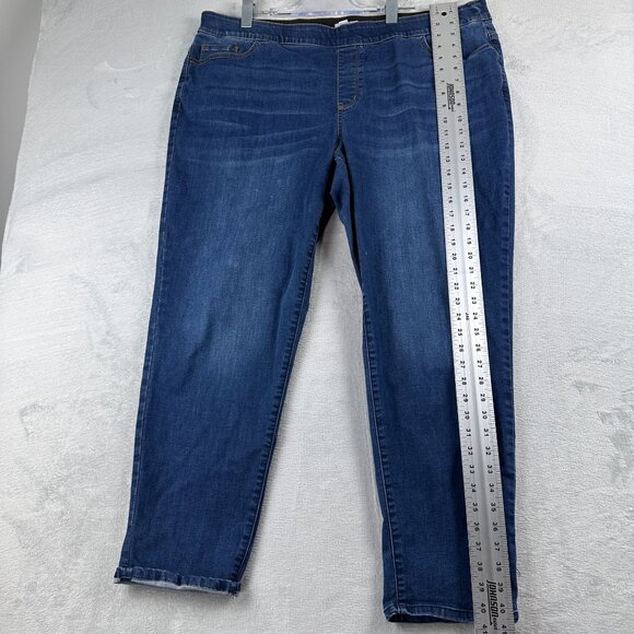 Croft & Barrow Jegging Jeans High Waist Womens Size Plus 20W High Rise Blue - Picture 11 of 12